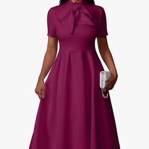 Elegant Purple Maxi Dress